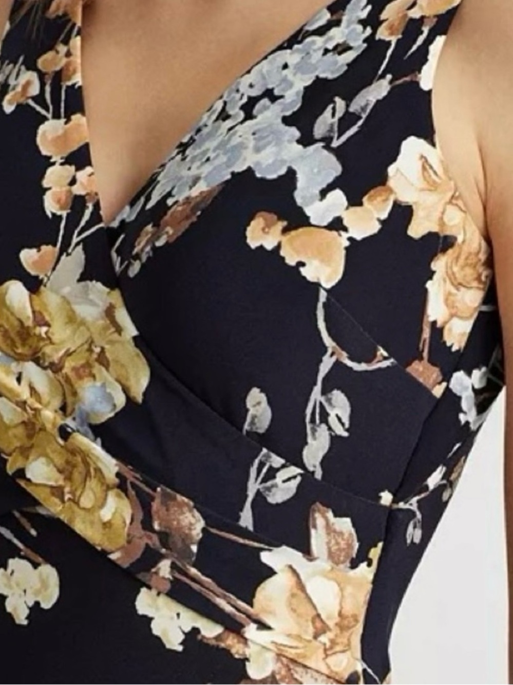 Lauren Ralph Lauren Black Label Floral Maxi Dress - Picture 7 of 11